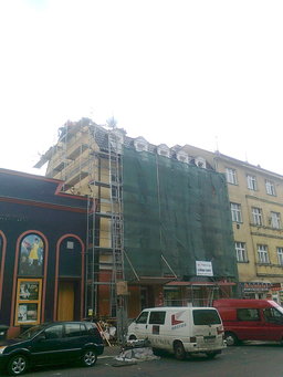 Apollo, Karlovy Vary - oprava fasády a střechy